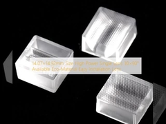 14.07 × 14.92mm Kích thước Kính đơn công suất cao 30 × 90 ° Có sẵn Vật liệu sinh thái Kính dễ cài đặt