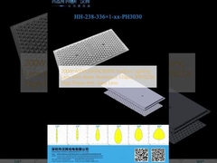 200W / 400W / 600W / 800W Đèn chiếu sáng sân vận động với khả năng chống nước 336pcs 3030LEDs Đèn chống chói cao