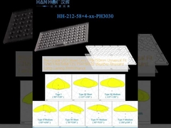 Pro-Grade LED Street Lens 279x150mm Universal Fit T2M/T3M/T4M/T3S/T5M/90120 Hiệu suất bền vững chống thời tiết