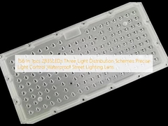 156 Trong 1pcs 2835LED Ba chương trình phân phối ánh sáng Kiểm soát ánh sáng chính xác Kiểm soát ánh sáng đường phố chống nước