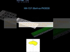 Kính chiếu sáng đường phố công suất cao: Hiệu quả tốt hơn và ánh sáng sáng thấp với 144 bộ 3030 đèn LED