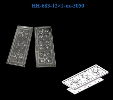 173*71.4mm Size Street Lighting Lens 12pcs 5050LEDs